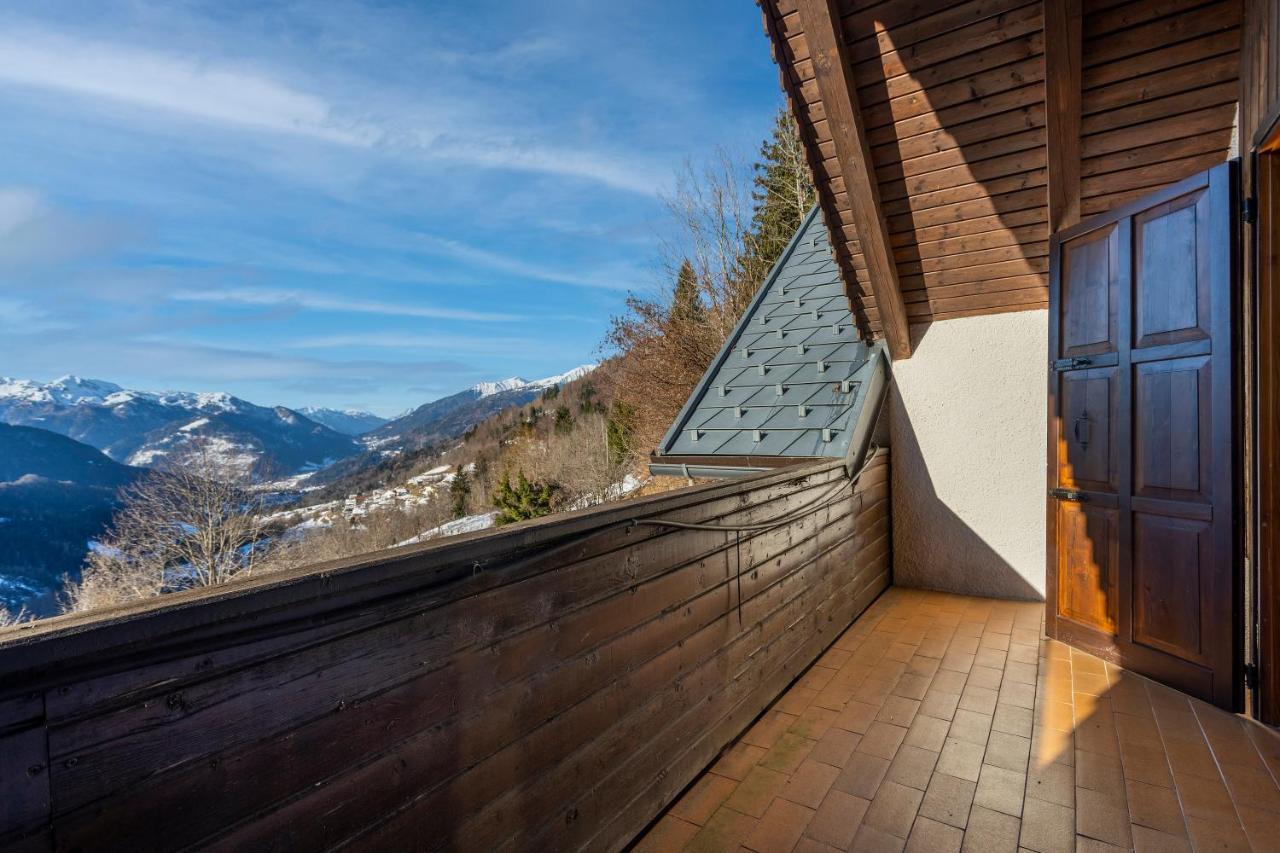 Panoramic House Carnia - Mountain View Apt With Parking And Terraces Villa Ligosullo Exterior photo